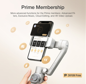 Zhiyun-Q3 <span class=keywords><strong>stabilisateur</strong></span> de cardan à 3 axes portatif lisse, avec lumière, Auto entrée, suivi d'objets pour <span class=keywords><strong>iPhone</strong></span> 12 11 PRO MAX, Android - Product Image 5