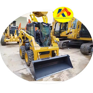 Minicargadora Cat 246d, retroexcavadora de ruedas 272 226 262, pala frontal - Product Image 1