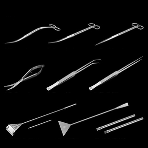WeekAqua <strong>Aquarium</strong> <strong>Maintenance</strong> Tools Kit Fish Tank Tool Kit Tweezers Scissor for Live Plants Grass <strong>Aquarium</strong> Accessories - Product Image 1