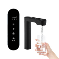 Robinet d'eau instantané électrique à écran tactile intelligent multi-températures pour évier de cuisine, usage domestique rapide