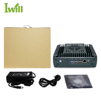 Mini computadora de alta velocidad 12th Gen I7 6 2,5G LAN DP HD Dispositivos de firewall industrial de pantalla dual para seguridad de red