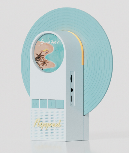 Mgitec MYCP2577 Portable for Speaker with Turntable Record Player High Quality Wireless Plastic Cabinet Karaoke Ready
