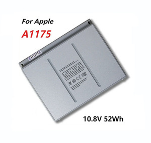 Batterie de remplacement A1175 A1266 10.8V 58Wh 5180mAh Li-ion pour MacBook Pro 15" 2006 2008, certifiée CE RoHS - Product Image 2