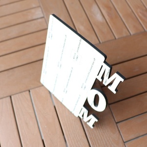 Échantillon <span class=keywords><strong>Gratuit</strong></span> – Cadre Photo Commémoratif Personnalisé en MDF pour Sublimation DIY, pour Maman, Décoration Intérieure, Bois Imprimable Écologique - Product Image 3