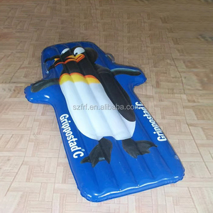 Divertida Tabla de <span class=keywords><strong>Surf</strong></span> Inflable de PVC con Forma de Pingüino para Piscina y Playa - Product Image 2