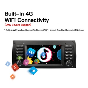 Navegación con reproductor Multimedia para coche <span class=keywords><strong>Android</strong></span> de 7 pulgadas para BMW E53 X5 1998-2006 Radio inalámbrica CarPlay AUTO SWC estéreo BT GPS WIFI DSP - Product Image 3