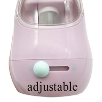 Taille-crayon électrique rose mignon en plastique, épaisseur réglable 6-8 mm, pour étudiants, économise l'effort