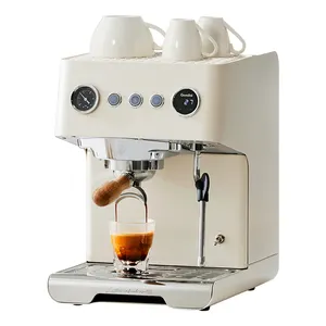 Gemilai Crm3028 2024 Sản Phẩm Mới Đồ Gia Dụng 3 Trong 1 Với Sữa Frother Điện Thông Minh Espresso Máy Pha Cà Phê