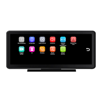 Grabadora DVR para Auto Portátil de Alta Calidad con Pantalla IPS de 10.36 Pulgadas, Doble Lente, 4 Cámaras, Cámara de Reversa Delantera/Trasera, Dashcam para Camioneta