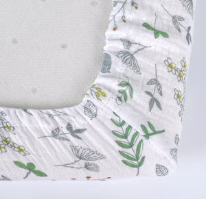 Bio Custom Baby bettlaken Neugeborene Baby bettwäsche Bettwäsche aus wasserdichter Baumwolle Babybett - Product Image 2