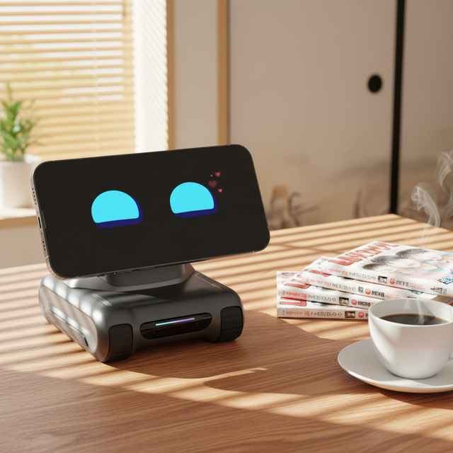 Emotional AI Pet Companion Robot Dog ChatGPT Smart Toy Touchscreen Android 15 Voice and Gesture Control Face Recognition 10W