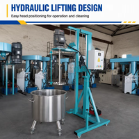 Disperseur hydraulique à grande vitesse, machine de mélange et de dispersion de peinture pour revêtements d'encre