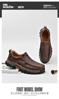 Chaussures de marche en toile pour hommes Explosions avec semelle extérieure en caoutchouc, bout fermé et embout composite, chaussures décontractées d'automne