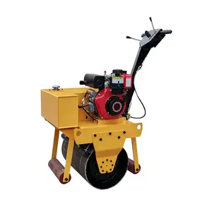 Vibratory Ground Compactor Roller Hydraulic Vibrating 0.5-3Ton Diesel Vibratory Road Roller