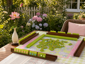Set di Tessere Mahjong Americane Portatili da Viaggio, Semi-Trasparenti, Design Highway 89 Roadhouse, Progettate per 4 Giocatori - Product Image 5