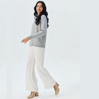 Vente directe d'usine, nouveau style, pull pour femme uni, cardigan classique en cachemire ouvert avec boutons