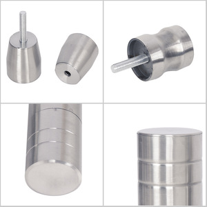 Bisagras para Inodoro de Acero Inoxidable 304, Accesorios de Ferretería, Manijas para Puertas de Divisiones de Baños Públicos - Product Image 4