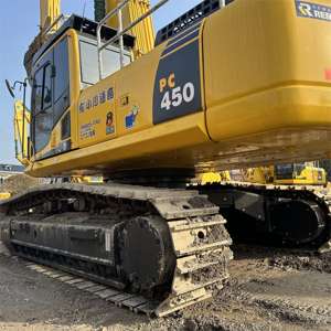 Excavadora Usada de 45 Toneladas Komatsu PC450, Excavadora Hidráulica de Orugas Usada, Máquina Original Japonesa para Excavación - Product Image 5