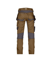 Pantalon de travail haute visibilité pour hommes avec poches aux genoux Tissu extensible et respirant Bande réfléchissante Livraison express Liquidation Sale