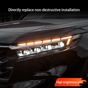 Per <span class=keywords><strong>Honda</strong></span> <span class=keywords><strong>CRV</strong></span> 2023-2026: Gruppo Fari Anteriori a LED con Lente, Upgrade Plug and Play, Accessori per Modifica Fari - Product Image 4