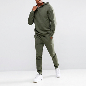Custom Brand Logo Solid Blank 100% Organic Cotton Eco-Friendly Jogging Suits Wholesale Pullover Hoodies <b>Skinny</b> <b>Jogger</b> Sports - Product Image 1