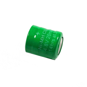 <span class=keywords><strong>Ni</strong></span>-<span class=keywords><strong>Mh</strong></span> <span class=keywords><strong>4.8V</strong></span> 20mAh 20h có thể sạc lại nút đồng xu pin di động với Hàn tabs, pins - Product Image 2