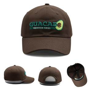 하이 퀄리티 6 패널 사용자 정의 자수 로고 구조화되지 않은 아빠 모자 스포츠 Gorras 면 핀 스트라이프 야구 모자 - Product Image 3