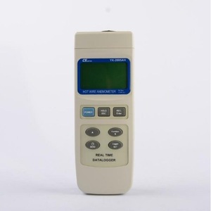 Anémomètre à fil chaud Yk-2005ah, compteur numérique de vitesse du vent avec mesure de la température et du débit d'air, enregistreur de données en temps réel - Product Image 3