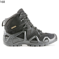 Bottes tactiques montantes Elkland personnalisées pour hommes – Imperméables, en nubuck synthétique respirant, confortables, antidérapantes et légères pour l'extérieur