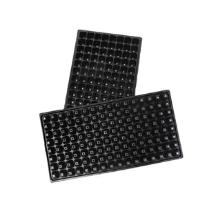 21-128 Cells 60g Durable PS Material Square Nursery Seedling Trays Garden Flower Vegetables Plant Germination Better Growing