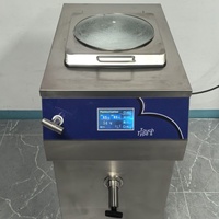 Stérilisateur de lait à haut rendement avec porte en acier inoxydable isolée et affichage numérique pour la base de yaourt et de crème glacée