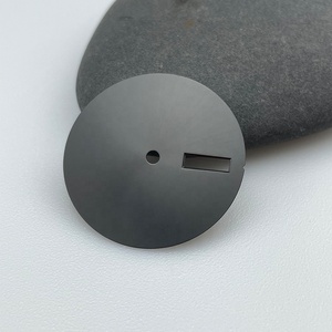 Giá nhà máy, số lượng đặt hàng tối thiểu nhỏ, mặt đồng hồ SKX007 28.5mm hai chân, máy NH34/35/36, mặt đen sunray - Product Image 4