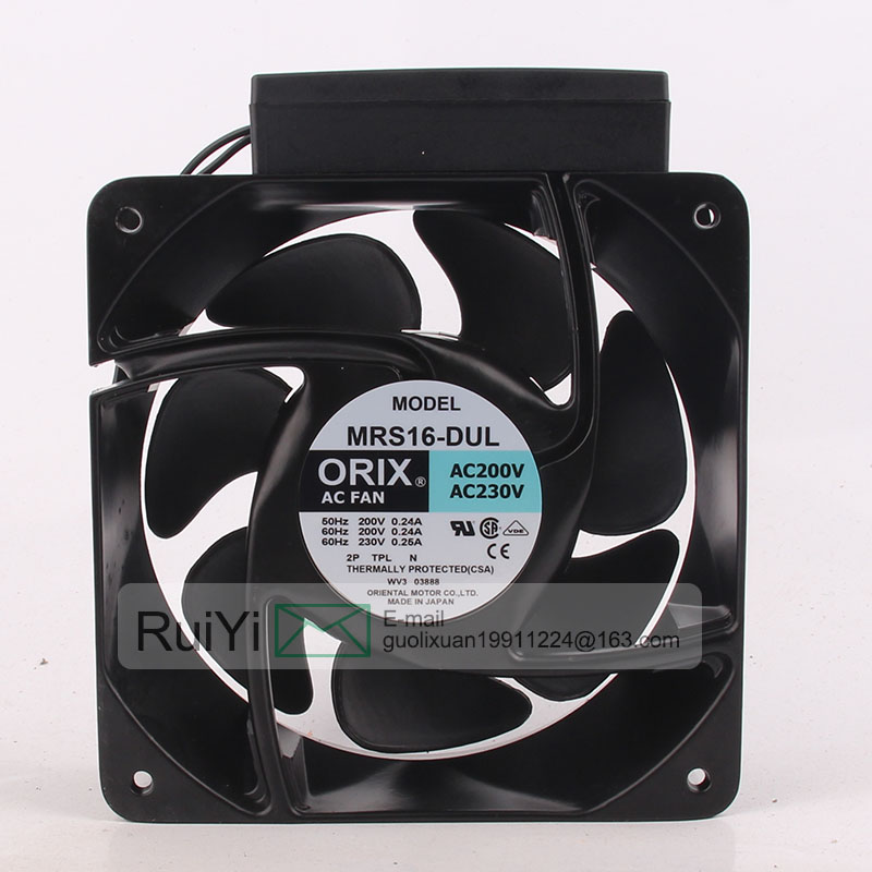 Orix Mrs16-dul 230v Dual Ball Bearing Cooling Fan, Oem | Wholesale