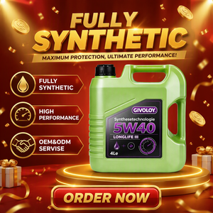 น้ำมันเครื่องฐานสังเคราะห์4Le เต็มรูปแบบ SAE 4100 <span class=keywords><strong>5W40</strong></span>สำหรับรถยนต์ - Product Image 1