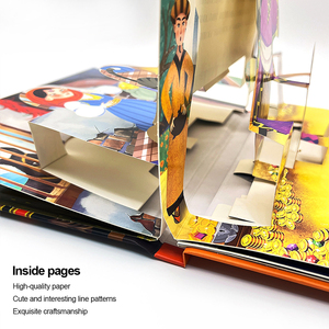 Libros de <span class=keywords><strong>Cuentos</strong></span> Educativos Personalizados <span class=keywords><strong>para</strong></span> Niños, Libros de Cartón con Diseño 3D, Libros de <span class=keywords><strong>Cuentos</strong></span> <span class=keywords><strong>para</strong></span> Dormir, Juguetes Impresos e Interesantes - Product Image 6
