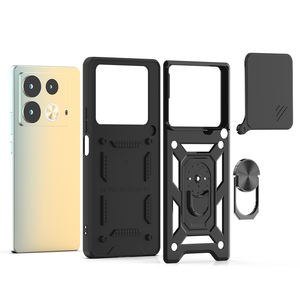 サイドPCカバープッシュウィンドウレンズカメラ保護耐衝撃アーマーハイブリッド電話バックカバーInfinix Note 4040Proケース用 - Product Image 3