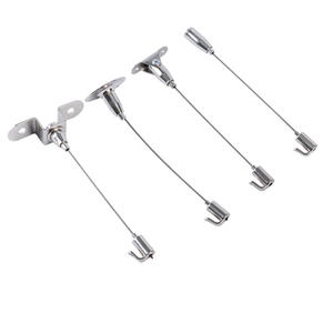 Accessoires de suspension en câble métallique en acier inoxydable cuivré réglables sur mesure, marque MAIJIE, modèle SAILOR HOOK, acier à découper librement - Product Image 5