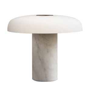 Lampada da Tavolo <span class=keywords><strong>LED</strong></span> in Stile Nordico Moderno con Paralume in Vetro e Corpo in Ferro, Luce Bianca Calda, Alto CRI 80, Garanzia di 3 Anni per Hotel e Sale - Product Image 4