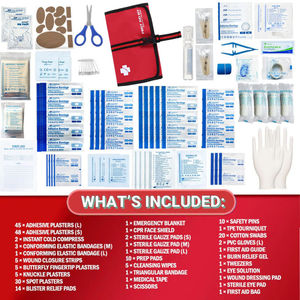 Ori-power - Kit <span class=keywords><strong>de</strong></span> Primeros Auxilios Ligero <span class=keywords><strong>de</strong></span> 58 Piezas, Bolsa SOS, Kit <span class=keywords><strong>de</strong></span> Emergencia para el Hogar, Bolsa <span class=keywords><strong>de</strong></span> Primeros Auxilios para Uso en Exteriores - Product Image 1