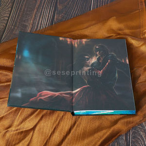 Servicio de Impresión de Libros de Tapa Dura Personalizados Directo de Fábrica, Impresión de Libros con Bordes Pintados, Color CMYK, Garantía, Cartón - Product Image 6