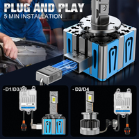 12V Auto Light HID Remplacement Voiture Canbus Kit D1S D2S D3S D4S D8S D1R D2R D3R D4R D8R LED 6000K Voiture Led Phare Ampoule