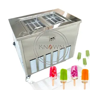 Commerciële Popsicle Machine Ce Goedgekeurd Gelato Ice Lolly Maker Rvs Elektrische Ijs Stok Making Machine