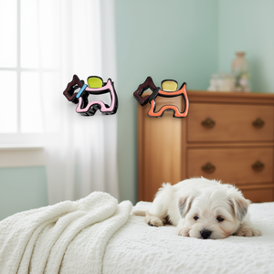 Fermacapelli a Forma di Cane Cartoon Angelina 8,5 Cm in Plastica, Accessorio per Capelli Casual di Alta Qualità per Donne - Product Image 5