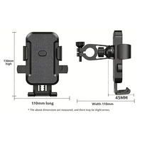 Support de sécurité antivol à serrage automatique pour téléphone portable, support de présentation pour moto et vélo