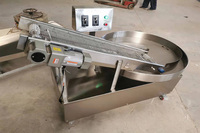 Machine automatique à paner les biscuits, machine à enrober les biscuits aux miettes de noix de coco râpées, machine à enrober les biscuits Oreo