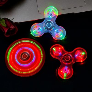 Trong suốt phát sáng trong bóng tối Thần Tài <span class=keywords><strong>Spinner</strong></span> chống căng thẳng LED Tri-<span class=keywords><strong>Spinner</strong></span> sáng <span class=keywords><strong>Spinner</strong></span> con quay hồi chuyển đồ chơi cho trẻ em - Product Image 5