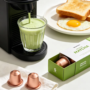 Capsules de superaliments matcha tout-en-un |   Énergie + Concentration + Détox + Soutien immunitaire – Extrait pur de thé vert japonais - Product Image 1