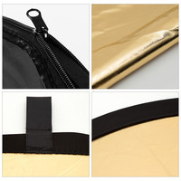Réflecteur Lumière Studio Photo Pliable Godox 2-en-1 150x200cm, Diffuseur Portable Ovale Multi-Disques pour Appareil Photo