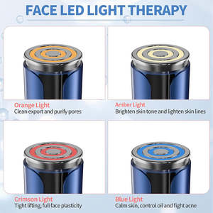 Оптовая продажа: Аппарат для микротоковой терапии лица 6-в-1 с длительным сроком службы батареи для подтяжки кожи, устранения морщин и лифтинга - Product Image 4