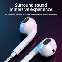 Écouteurs filaires H8 Type C pour diffusion en direct avec carte son Bluetooth 5.0 sans fil pour karaoké et jeux